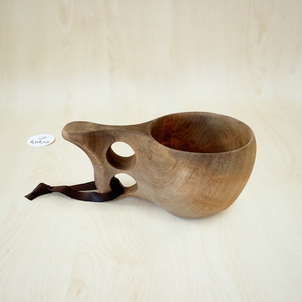 kuksa después de limpiarla con jabón suave