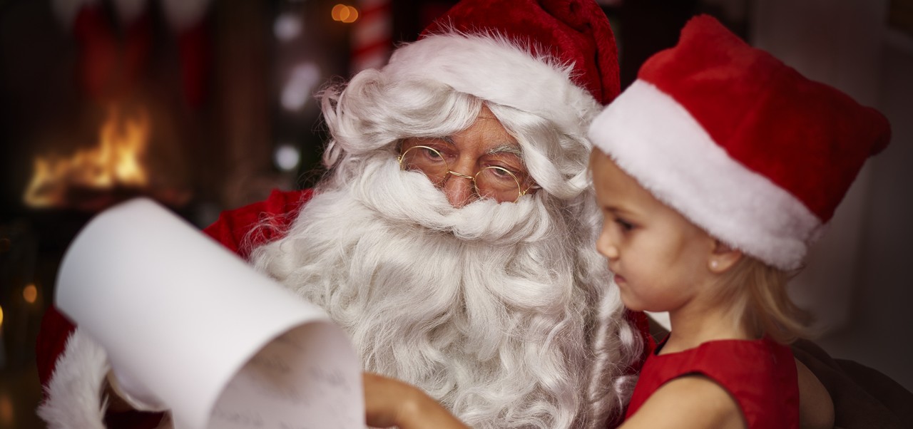 Babbo Natale e la bambina