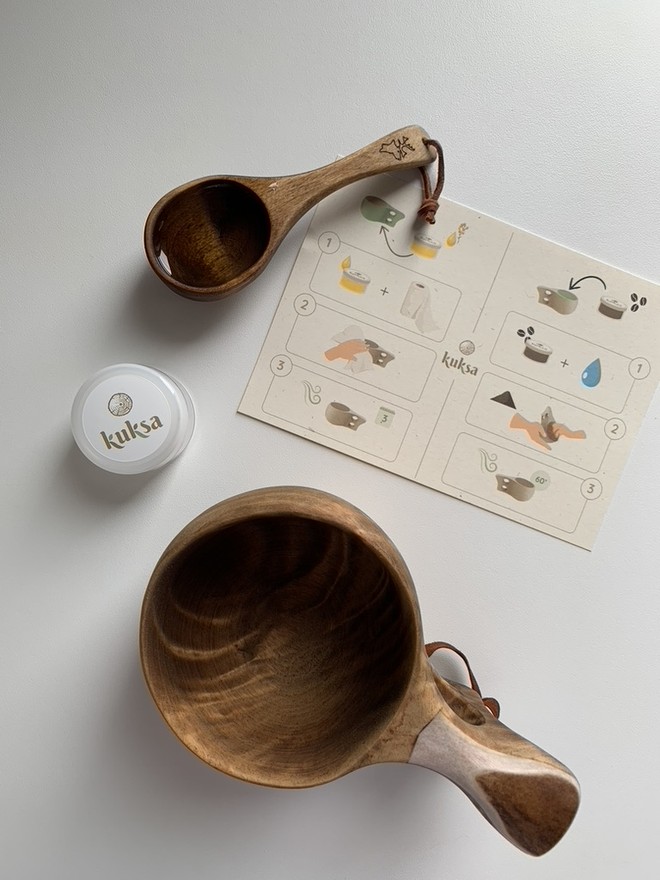 How to preserve your kuksa made in Finnish Lapland?