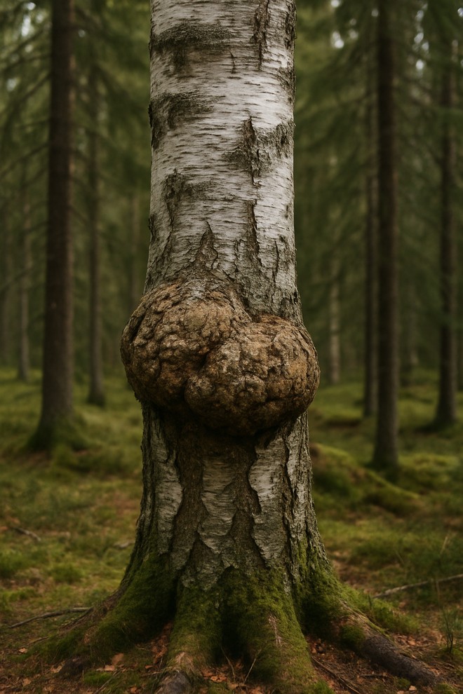 wood birch burr