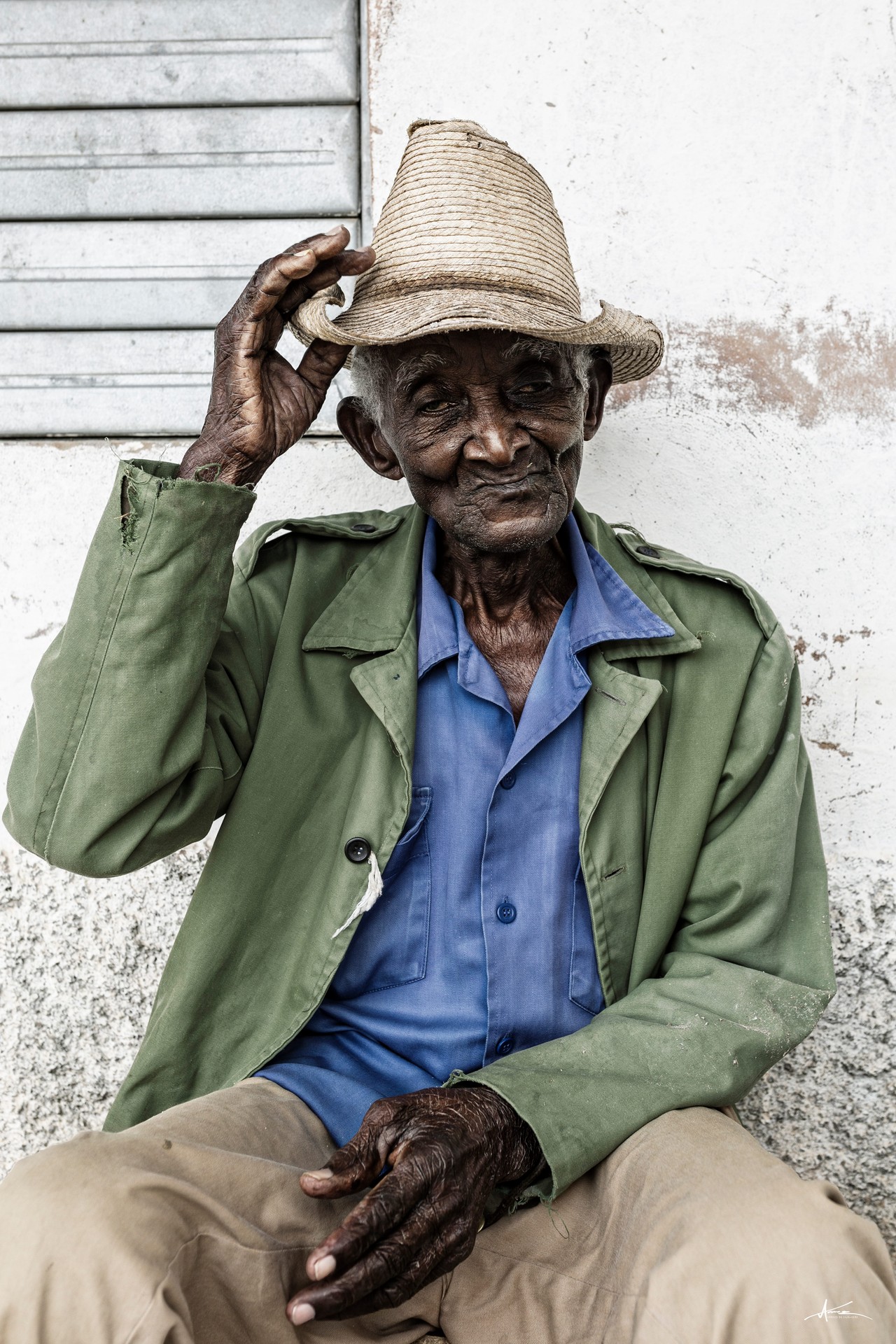 Panneau 1 portrait entrée 40x60 cm