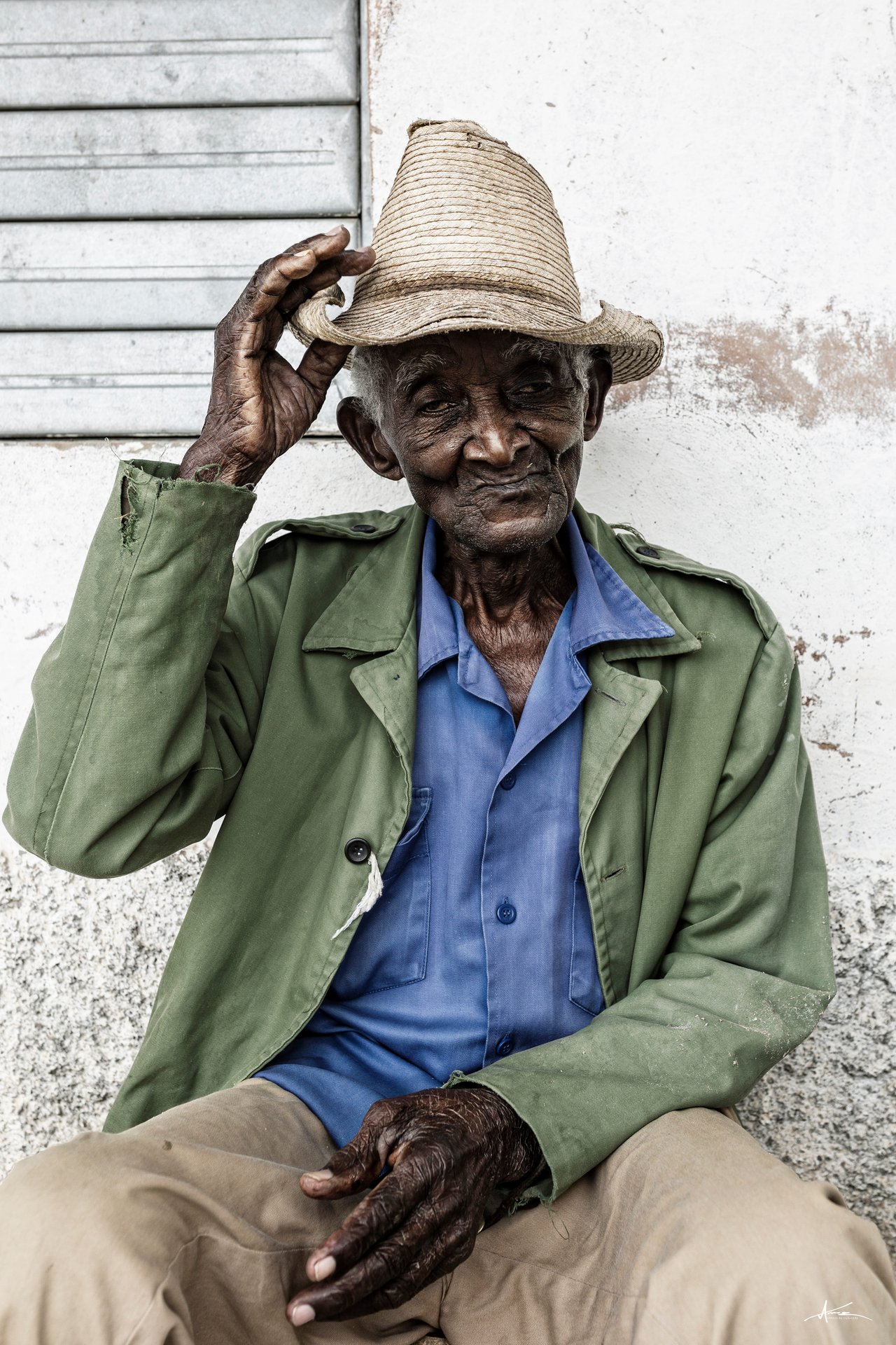 Panneau 1 portrait entrée 40x60 cm