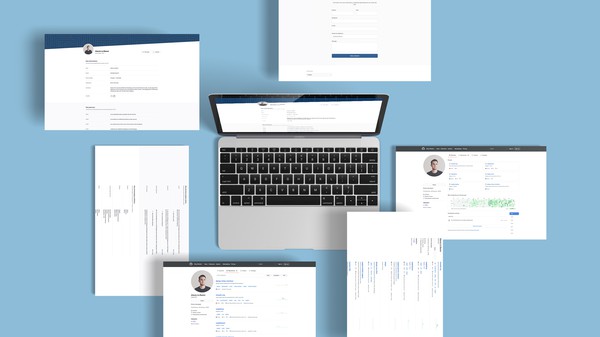Prévisualisation du site internet Alexis Le Baron 2
