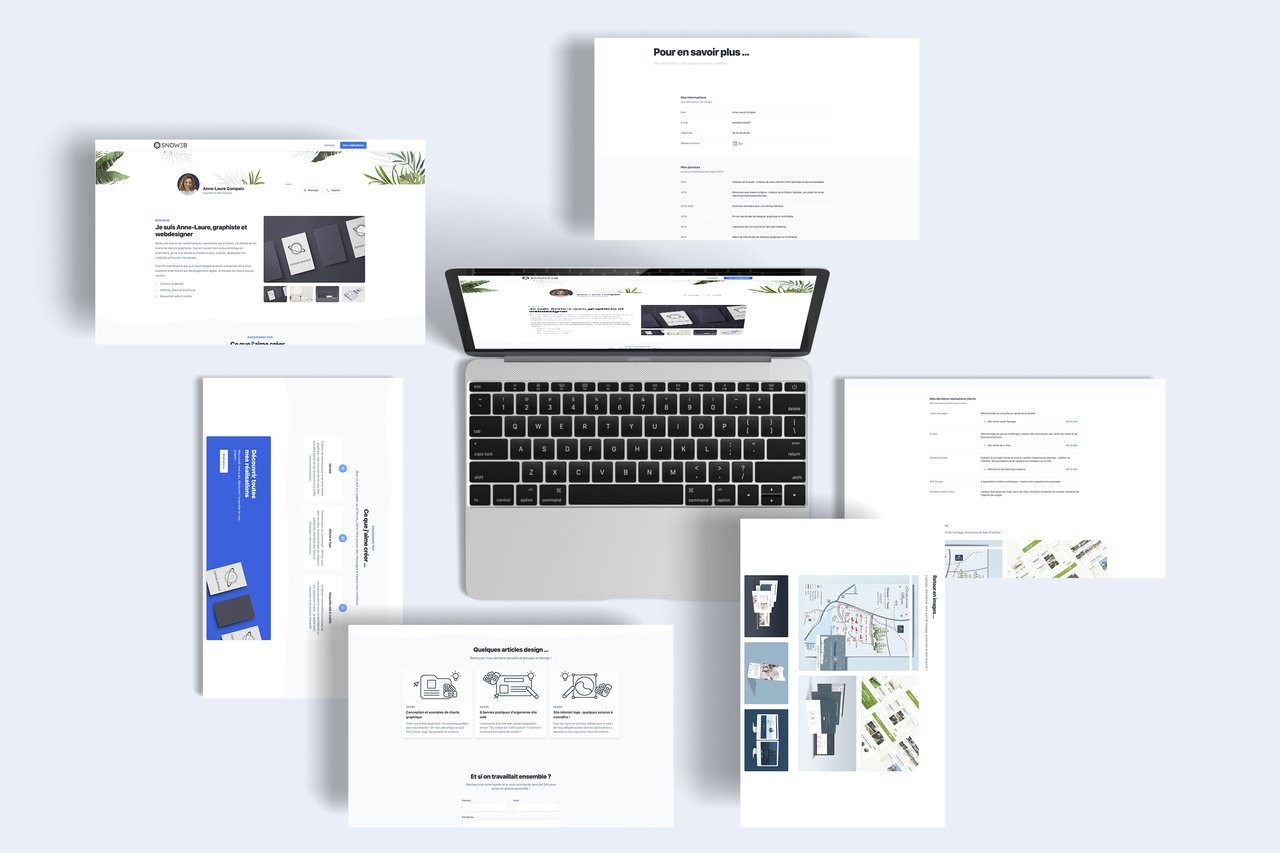 Prévisualisation du site internet Anne-Laure Compain 3
