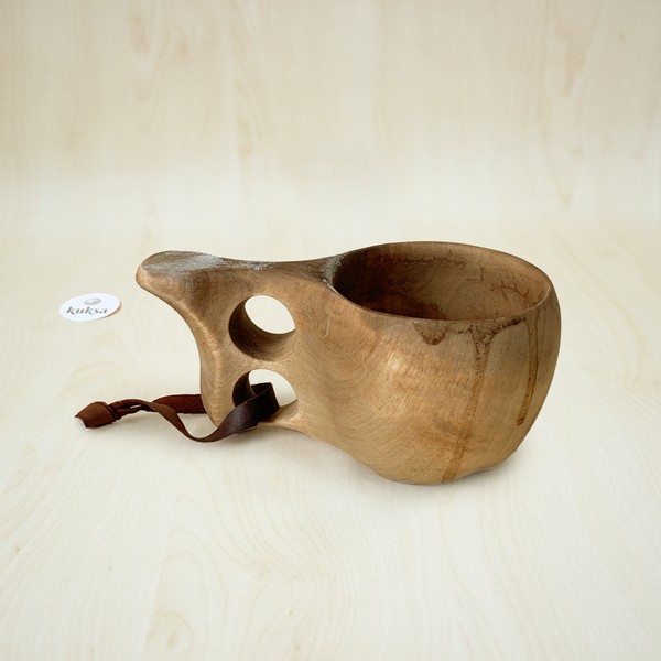 kuksa antes de la limpieza con jabón suave