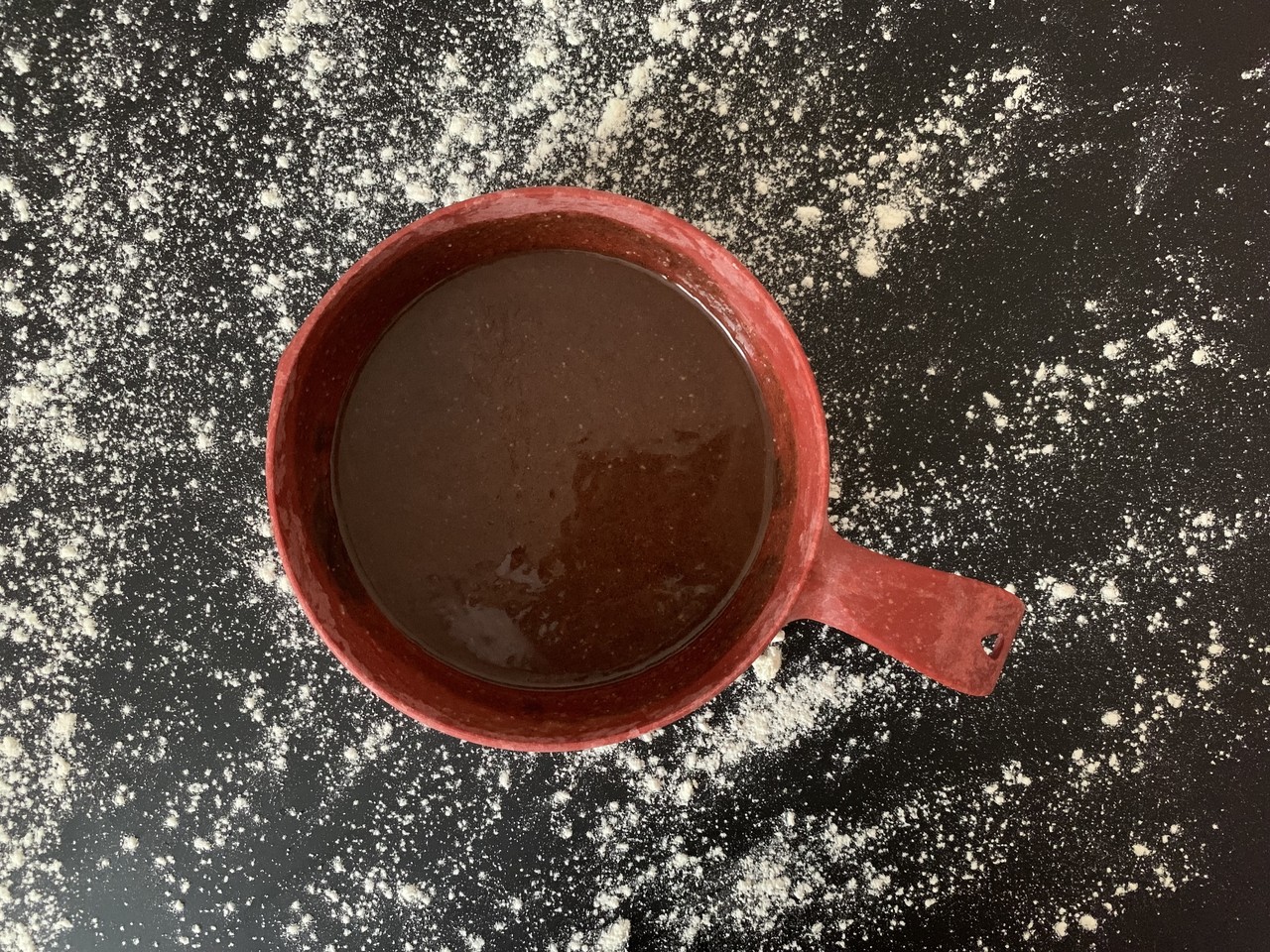 melted butter and cinnamon