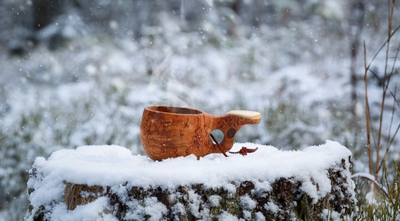 Kuksa en bouleau de Carélie Masur