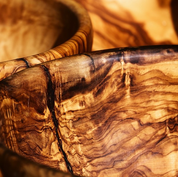 ciotola in legno d'ulivo