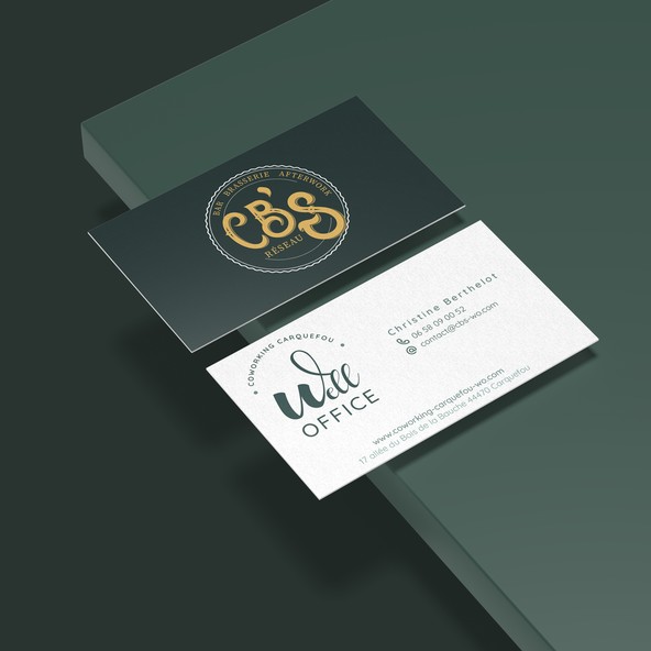carte de visite well office cbs reseau