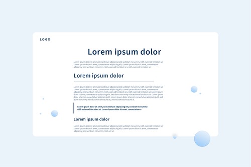 content-centered section