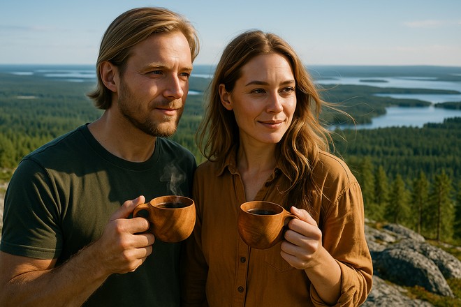 couple-randonnee-kuksa-pause