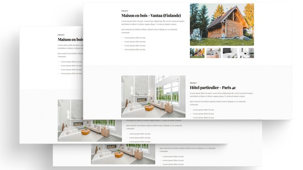 Prévisualisation du site internet architect snoweb 1
