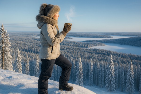 femme-randonnée-hiver