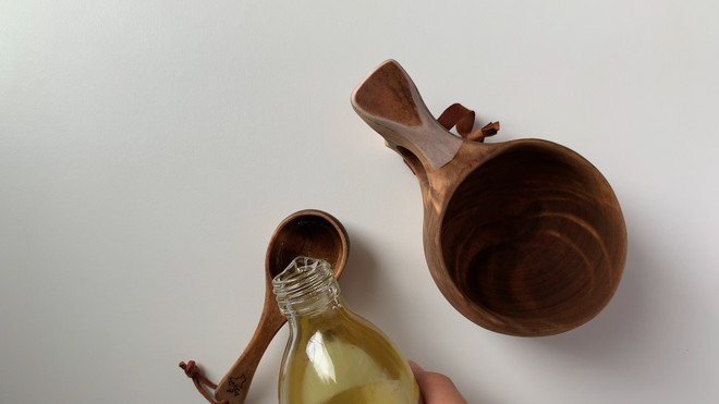 Leinöl Kuksa Pflege