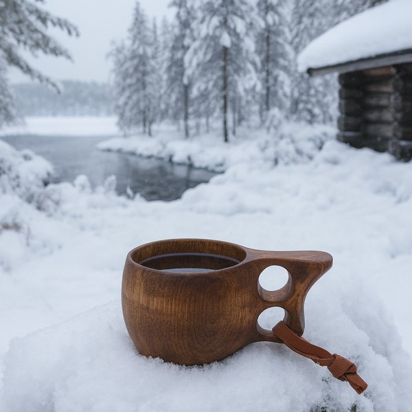 Kukka wooden cup