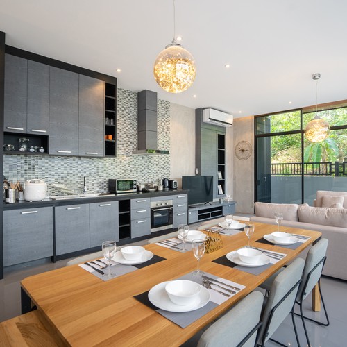 Maison avec salle à manger, cuisine et salon maitre d'oeuvre morbihan 3