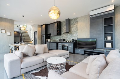 Maison avec salle à manger, cuisine et salon maitre d'oeuvre morbihan 5