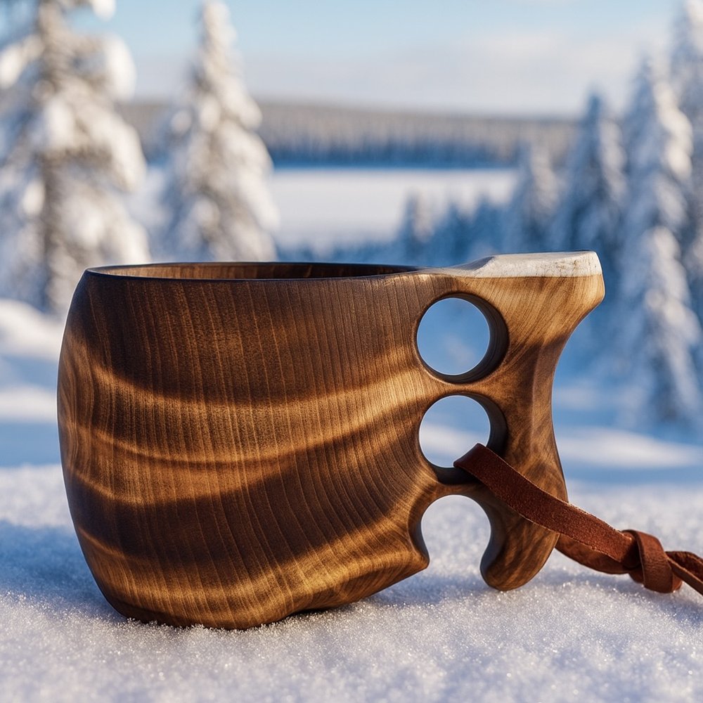 Authentic Kuksa from Finnish Lapland