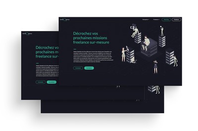 Station spatiale prévisualisation site internet