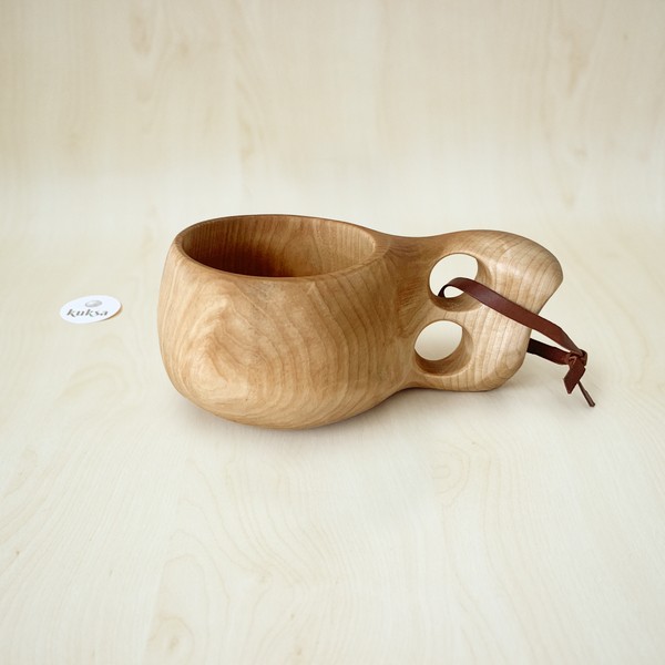 kuksa después de limpiarla con vinagre blanco