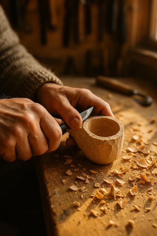 Authentic Kuksa from Finnish Lapland